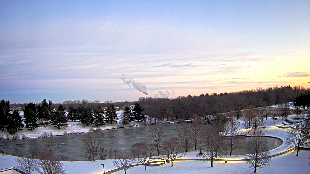Thumbnail for current weather camera view from Lincoln Land Community College in Springfield, Illinois