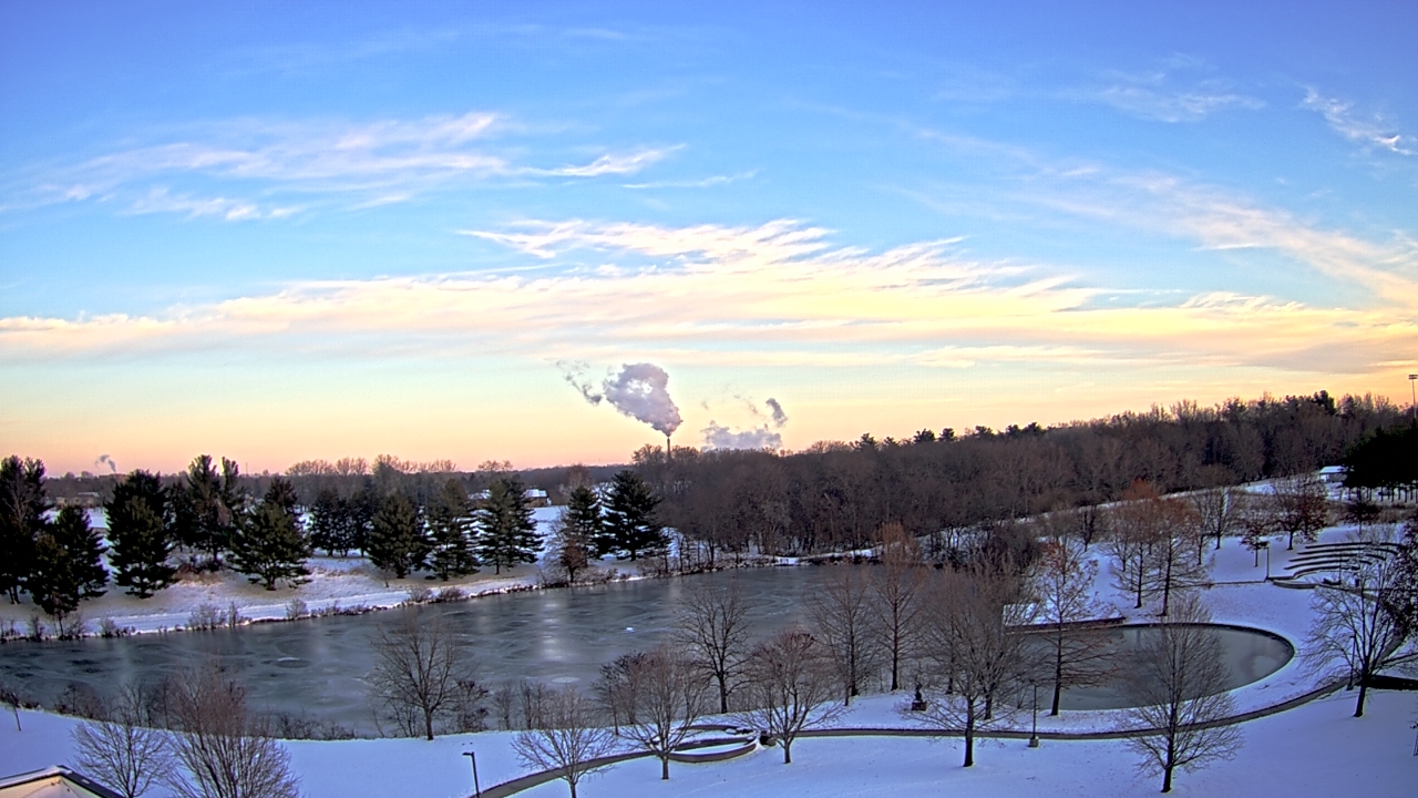 Thumbnail for current weather camera view from Lincoln Land Community College in Springfield, Illinois