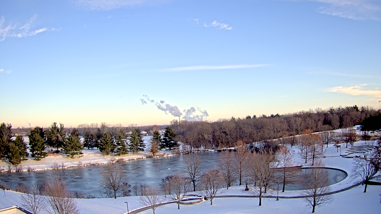 Thumbnail for current weather camera view from Lincoln Land Community College in Springfield, Illinois