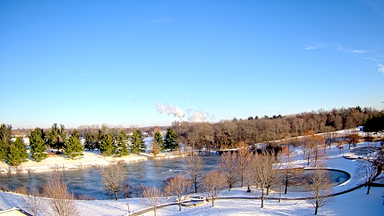 Thumbnail for current weather camera view from Lincoln Land Community College in Springfield, Illinois