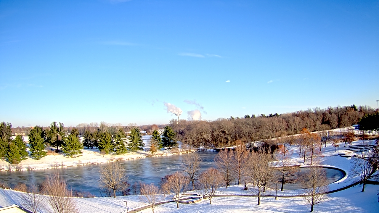 Thumbnail for current weather camera view from Lincoln Land Community College in Springfield, Illinois