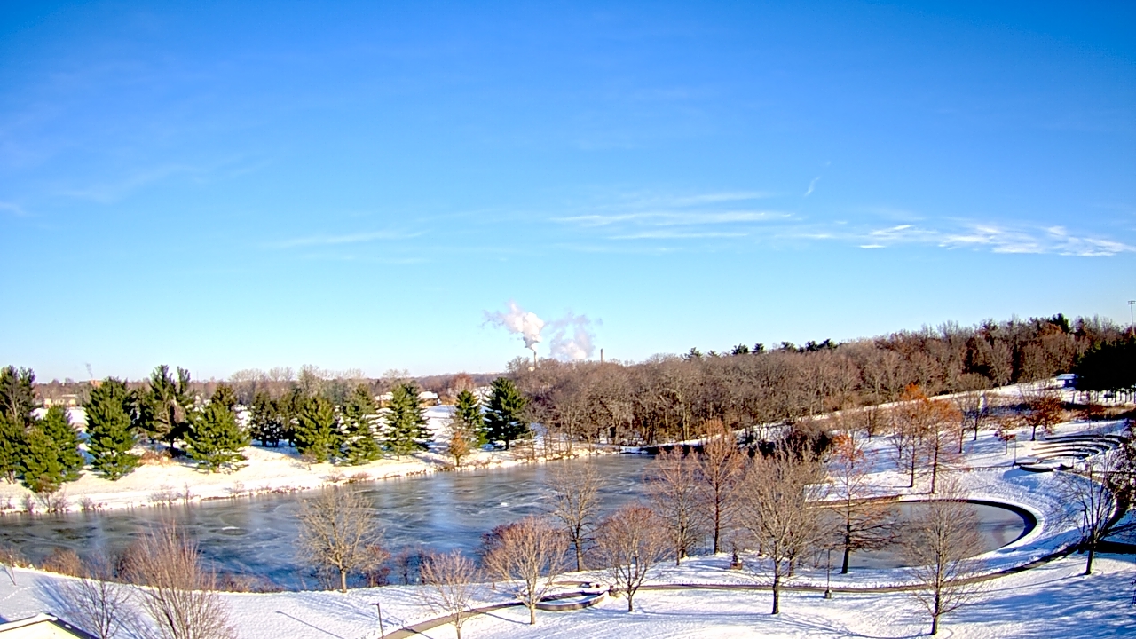 Thumbnail for current weather camera view from Lincoln Land Community College in Springfield, Illinois