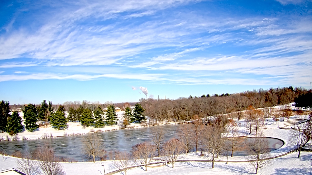 Thumbnail for current weather camera view from Lincoln Land Community College in Springfield, Illinois