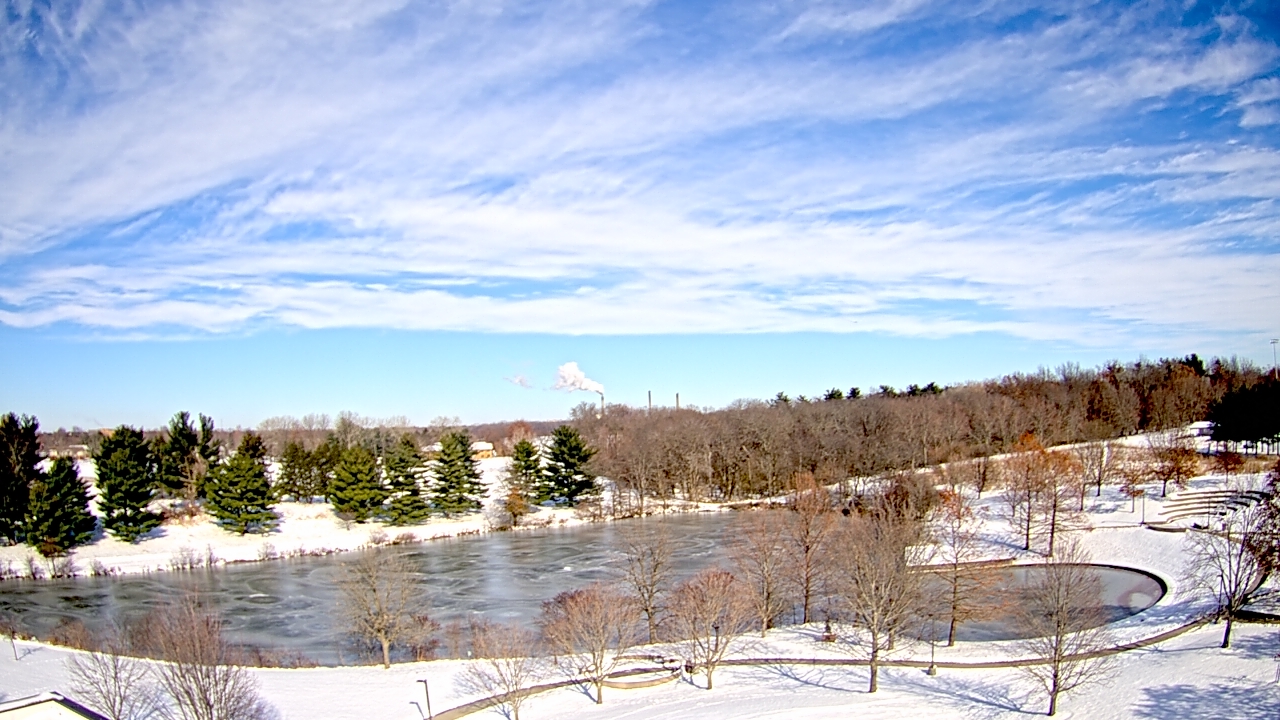 Thumbnail for current weather camera view from Lincoln Land Community College in Springfield, Illinois