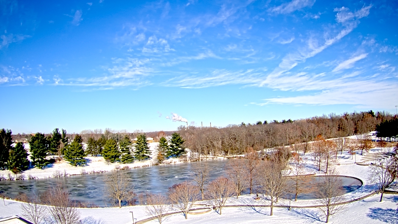 Thumbnail for current weather camera view from Lincoln Land Community College in Springfield, Illinois