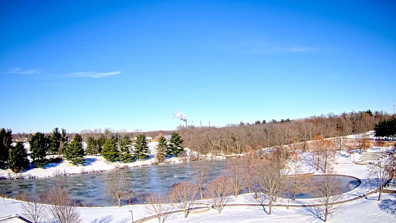 Thumbnail for current weather camera view from Lincoln Land Community College in Springfield, Illinois