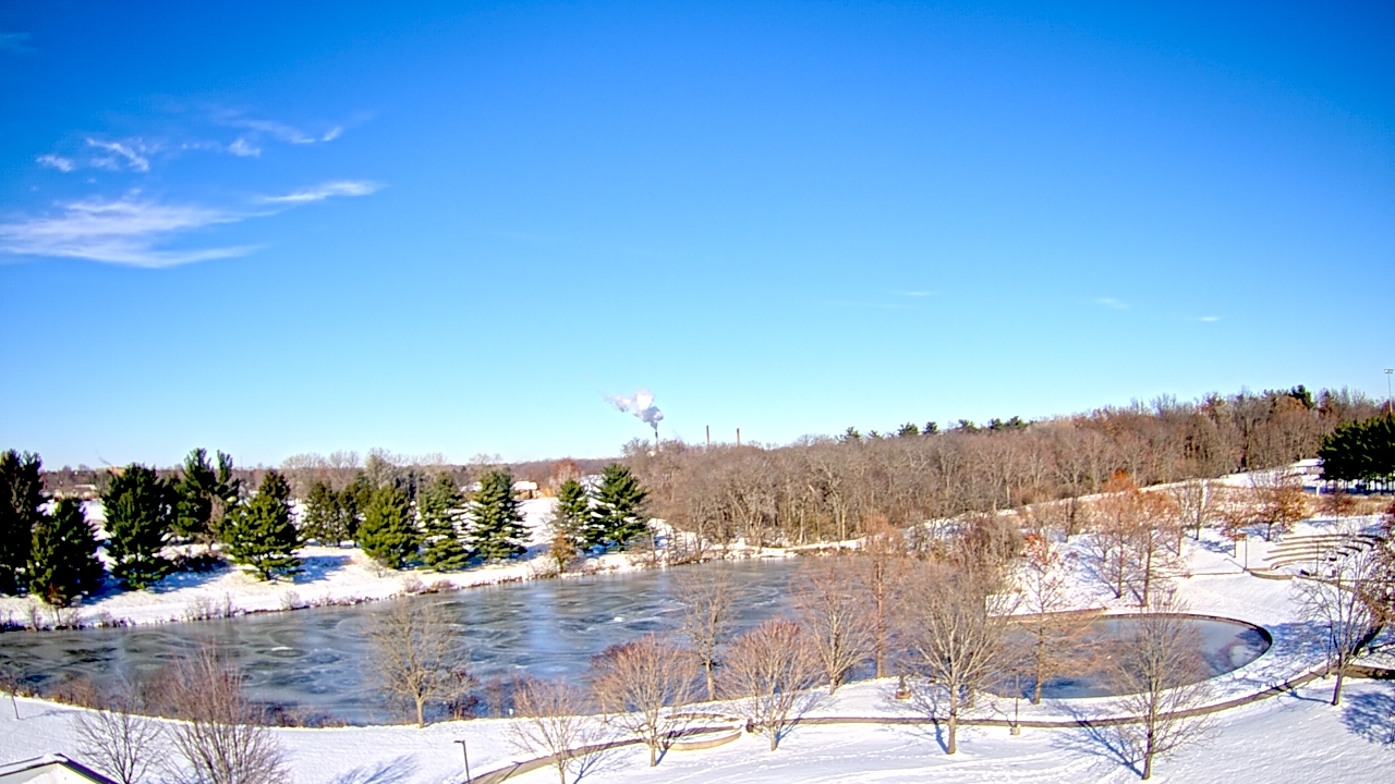 Thumbnail for current weather camera view from Lincoln Land Community College in Springfield, Illinois