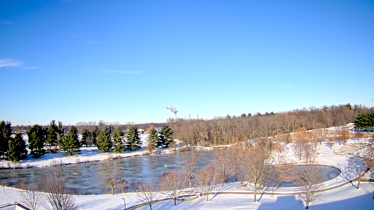 Thumbnail for current weather camera view from Lincoln Land Community College in Springfield, Illinois