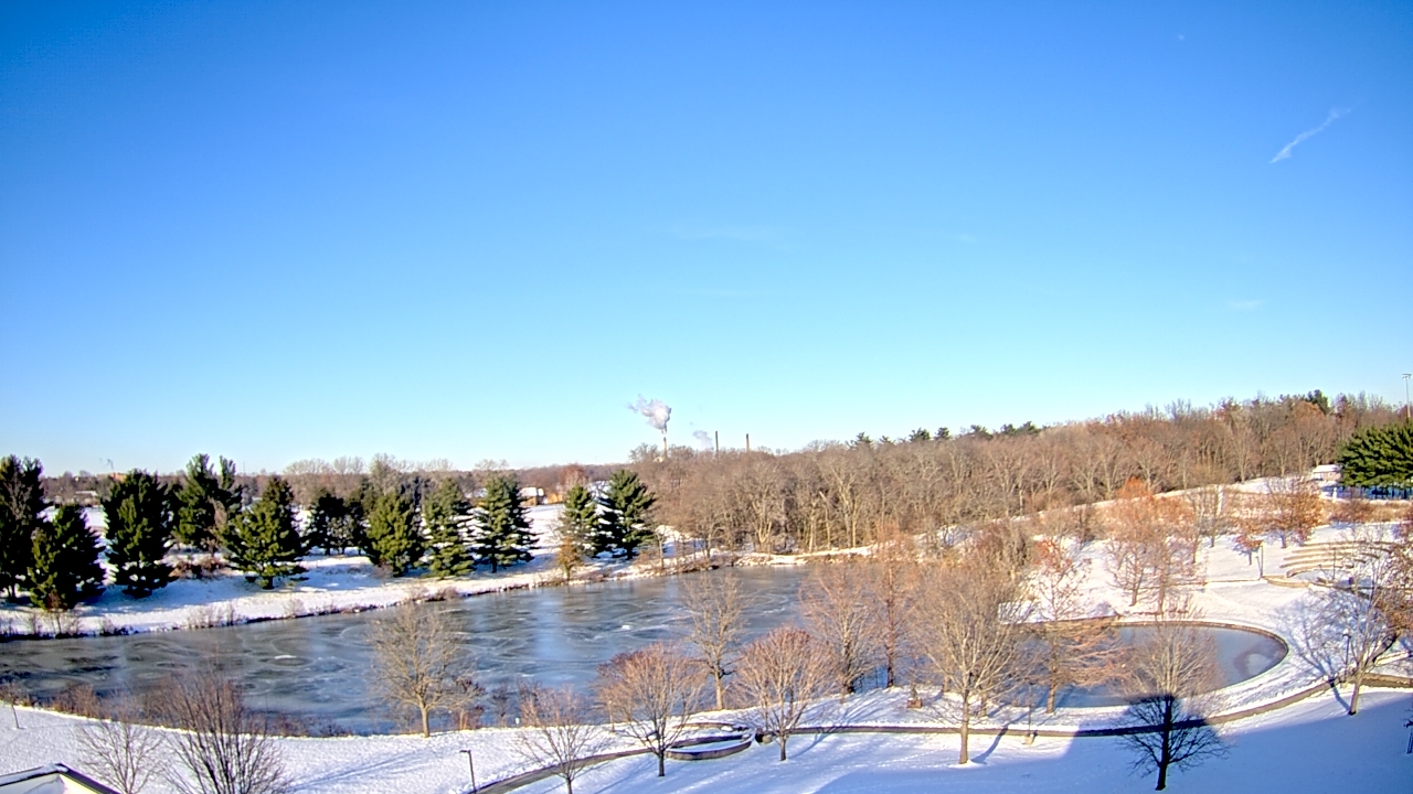 Thumbnail for current weather camera view from Lincoln Land Community College in Springfield, Illinois