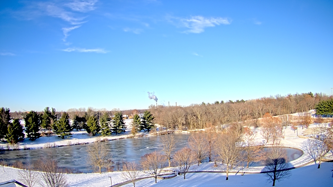 Thumbnail for current weather camera view from Lincoln Land Community College in Springfield, Illinois