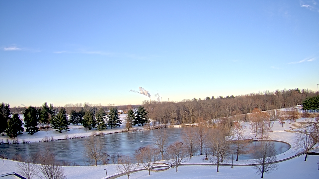 Thumbnail for current weather camera view from Lincoln Land Community College in Springfield, Illinois