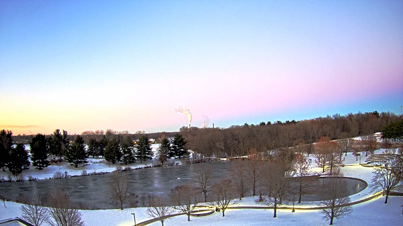 Thumbnail for current weather camera view from Lincoln Land Community College in Springfield, Illinois