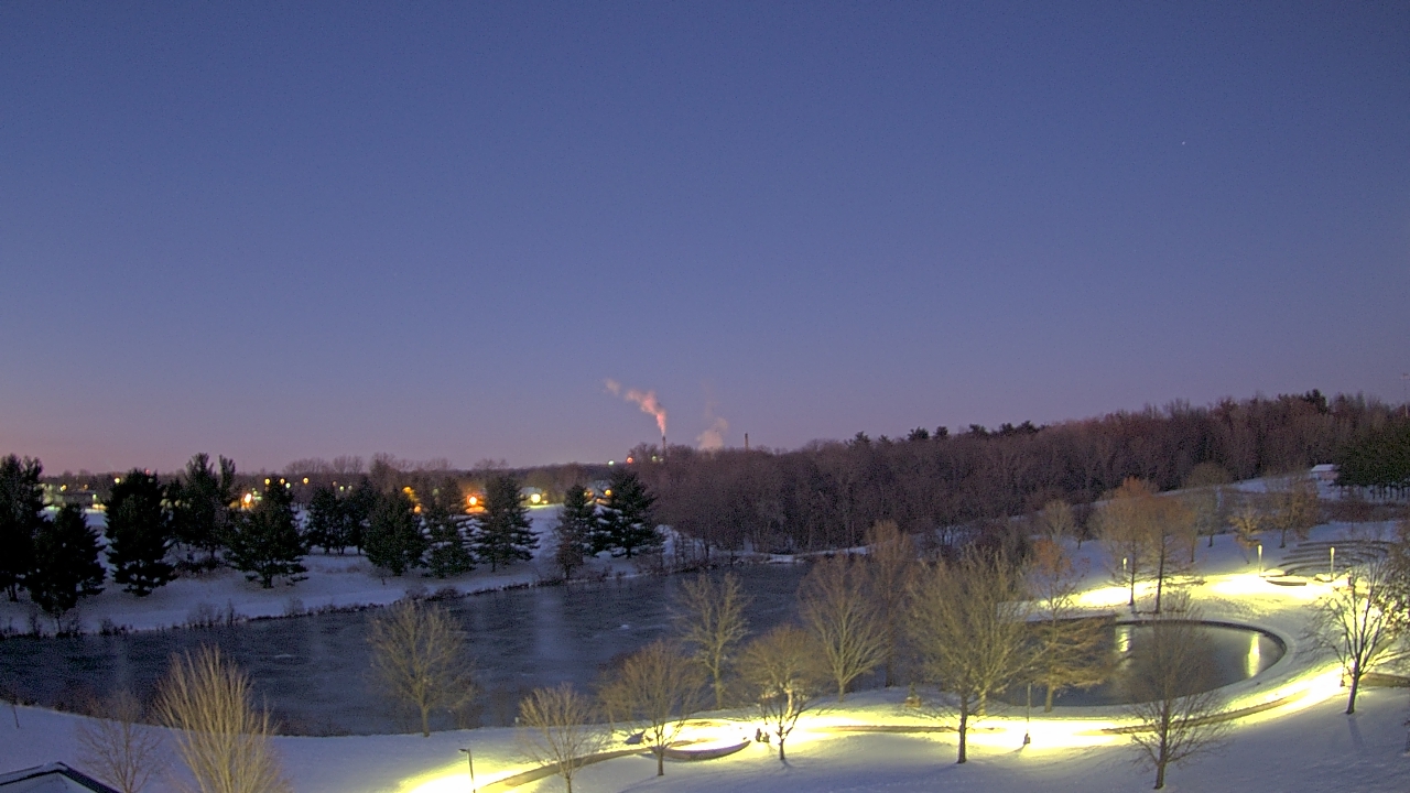 Thumbnail for current weather camera view from Lincoln Land Community College in Springfield, Illinois