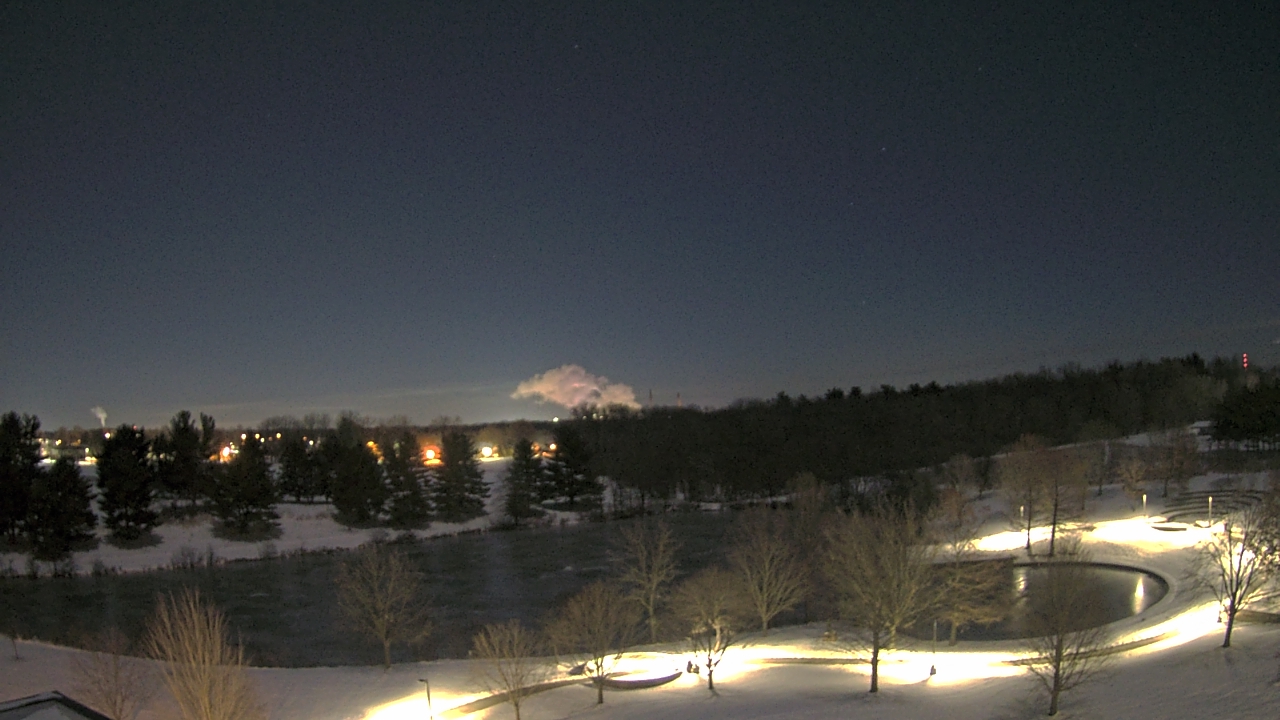 Thumbnail for current weather camera view from Lincoln Land Community College in Springfield, Illinois