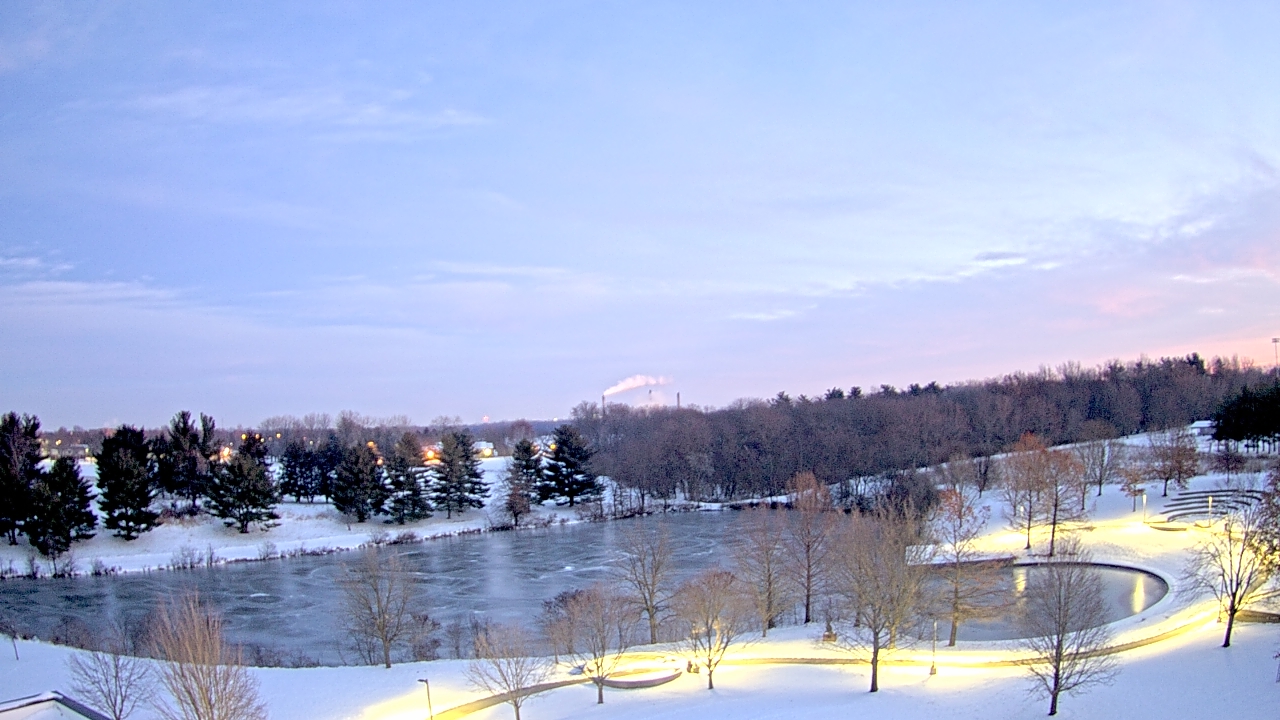 Thumbnail for current weather camera view from Lincoln Land Community College in Springfield, Illinois