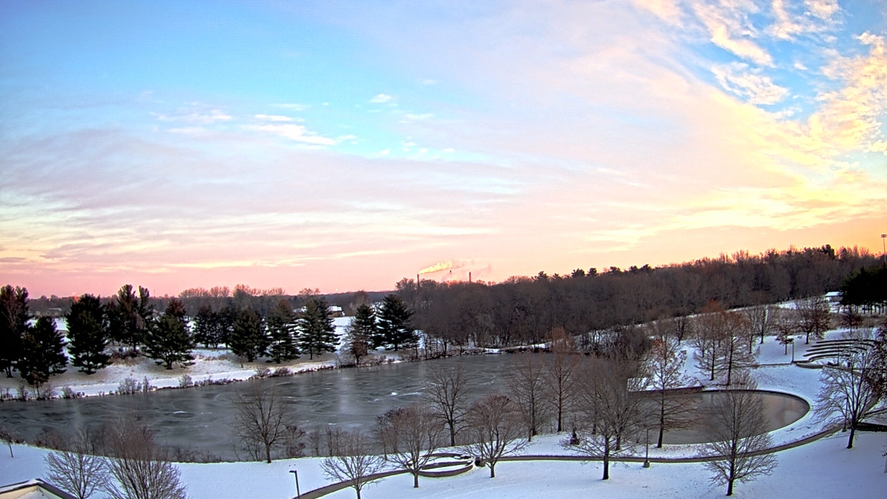 Thumbnail for current weather camera view from Lincoln Land Community College in Springfield, Illinois