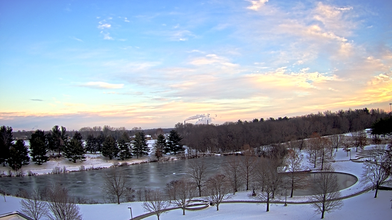 Thumbnail for current weather camera view from Lincoln Land Community College in Springfield, Illinois