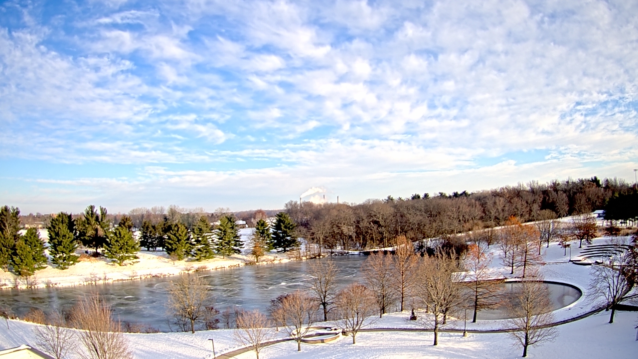 Thumbnail for current weather camera view from Lincoln Land Community College in Springfield, Illinois