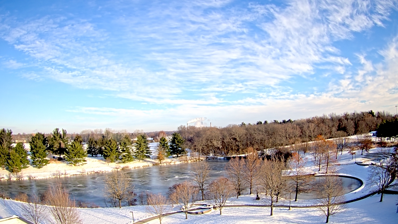 Thumbnail for current weather camera view from Lincoln Land Community College in Springfield, Illinois