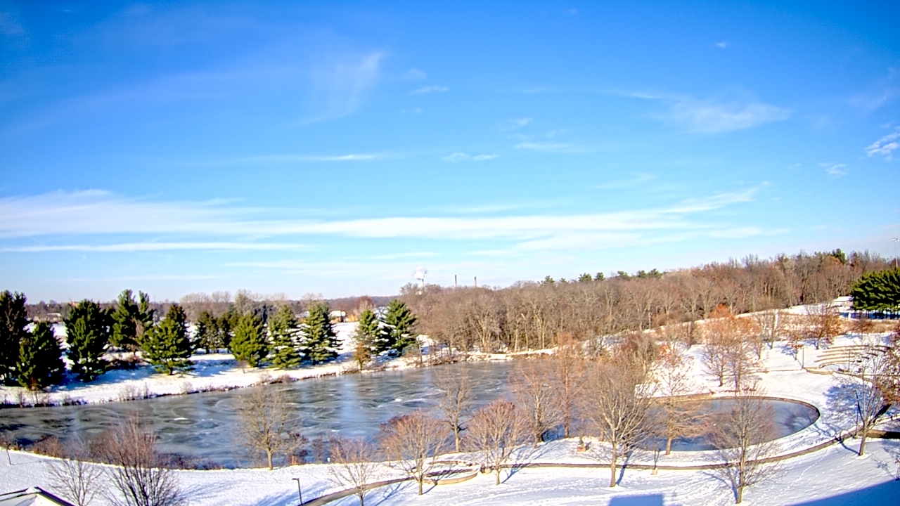 Thumbnail for current weather camera view from Lincoln Land Community College in Springfield, Illinois