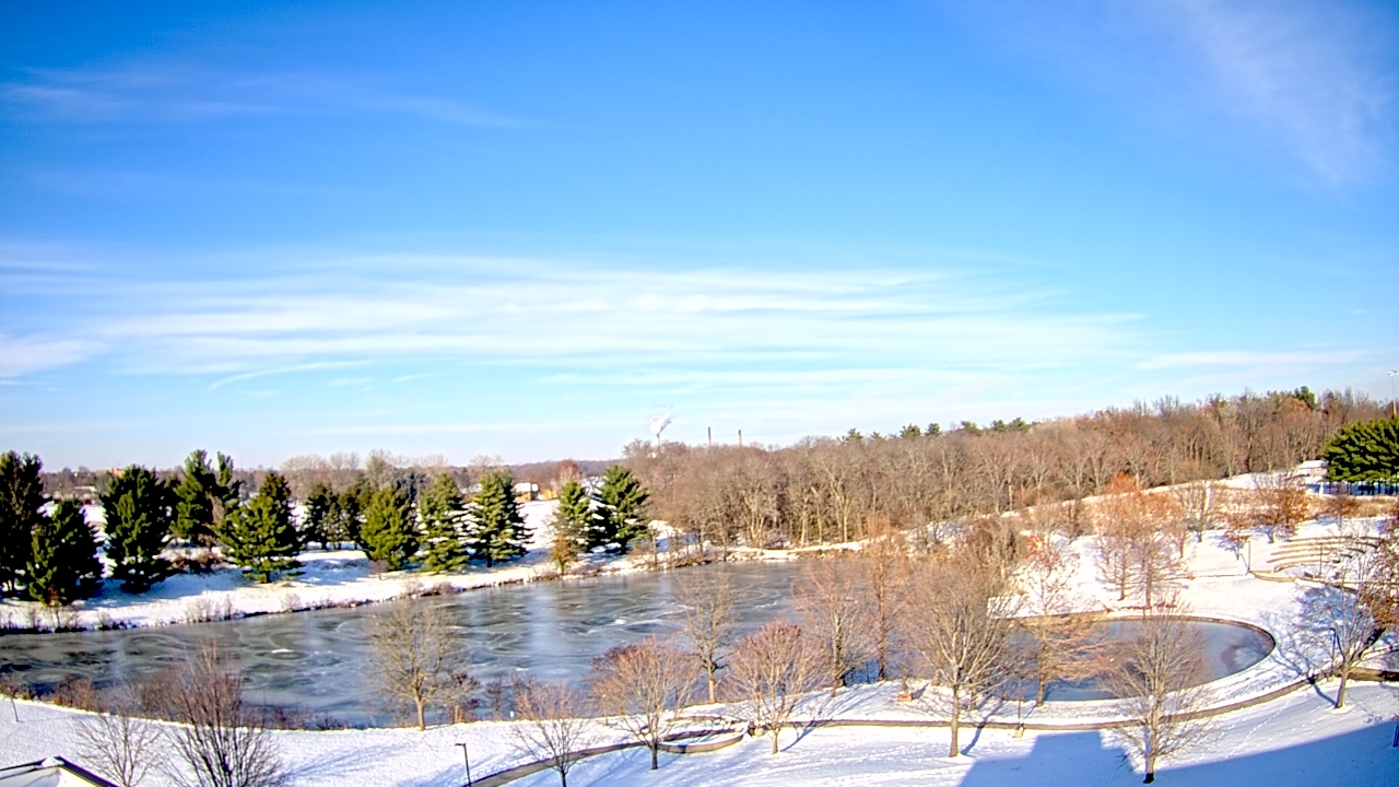 Thumbnail for current weather camera view from Lincoln Land Community College in Springfield, Illinois