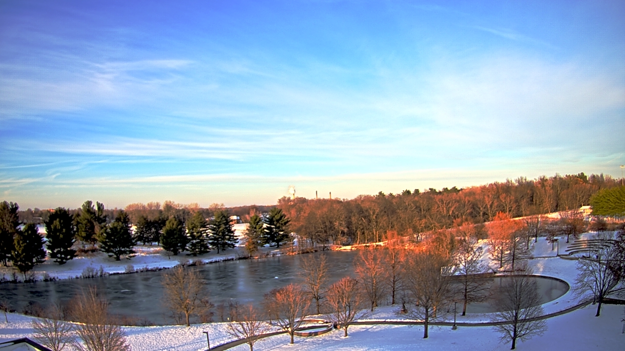 Thumbnail for current weather camera view from Lincoln Land Community College in Springfield, Illinois