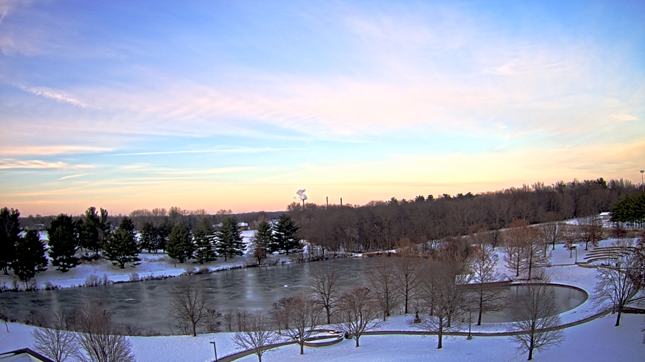 Thumbnail for current weather camera view from Lincoln Land Community College in Springfield, Illinois