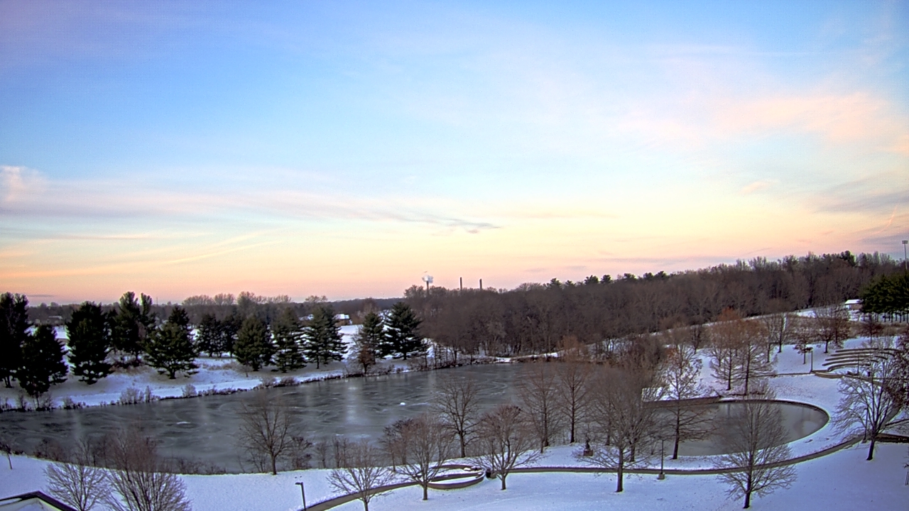 Thumbnail for current weather camera view from Lincoln Land Community College in Springfield, Illinois