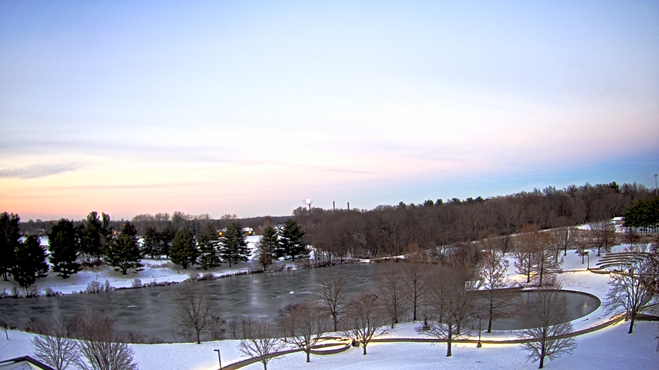 Thumbnail for current weather camera view from Lincoln Land Community College in Springfield, Illinois