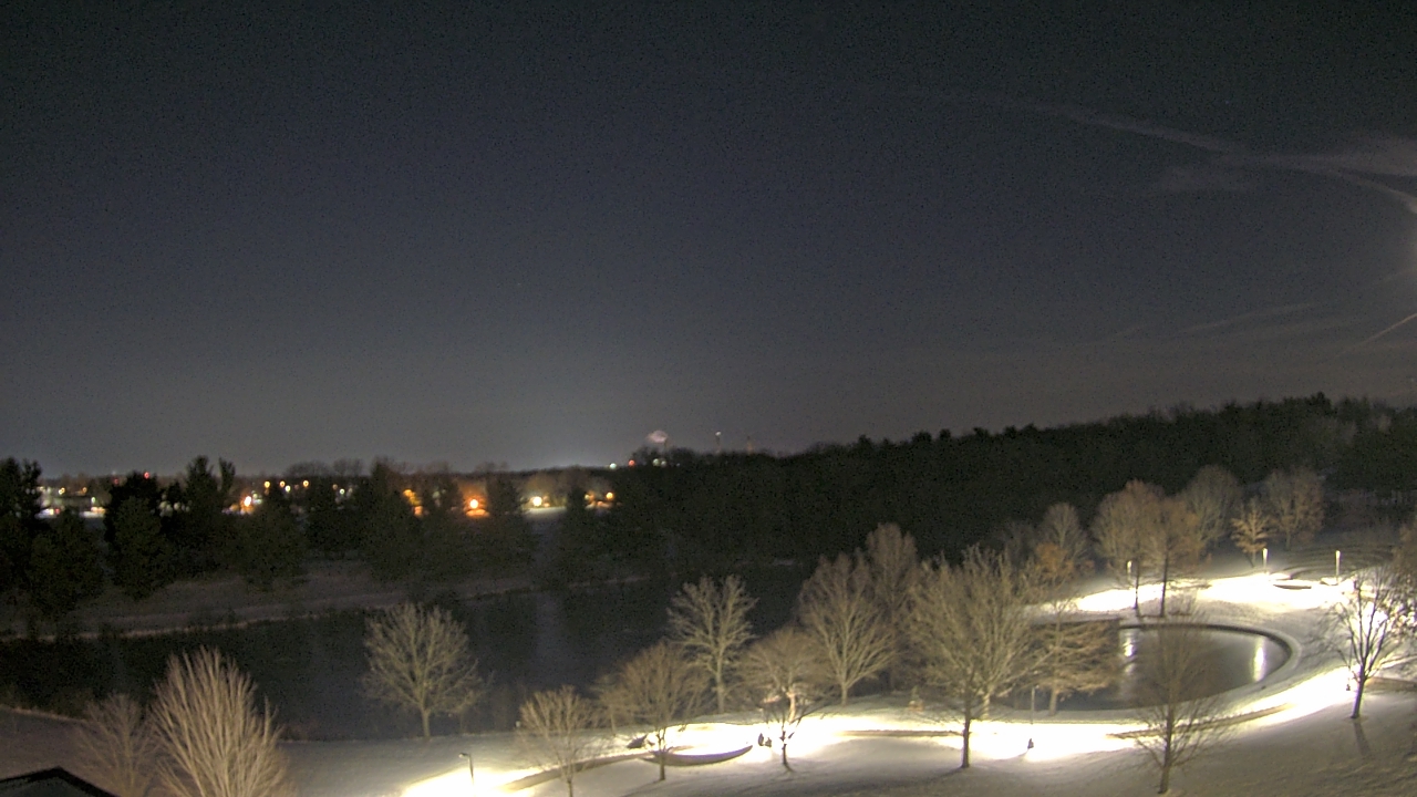 Thumbnail for current weather camera view from Lincoln Land Community College in Springfield, Illinois