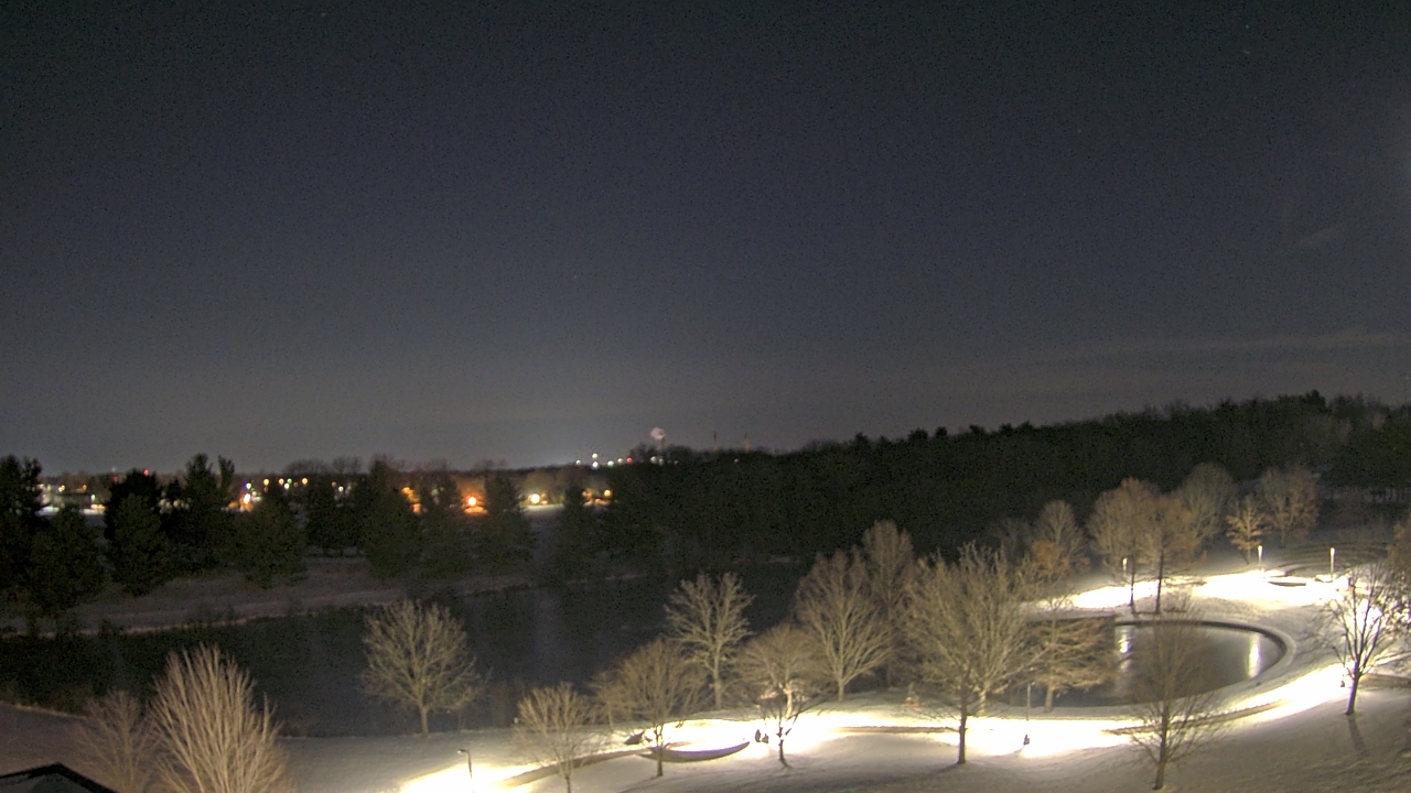 Thumbnail for current weather camera view from Lincoln Land Community College in Springfield, Illinois