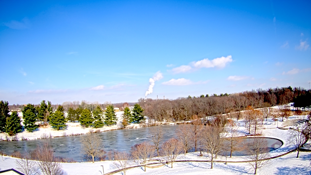 Thumbnail for current weather camera view from Lincoln Land Community College in Springfield, Illinois