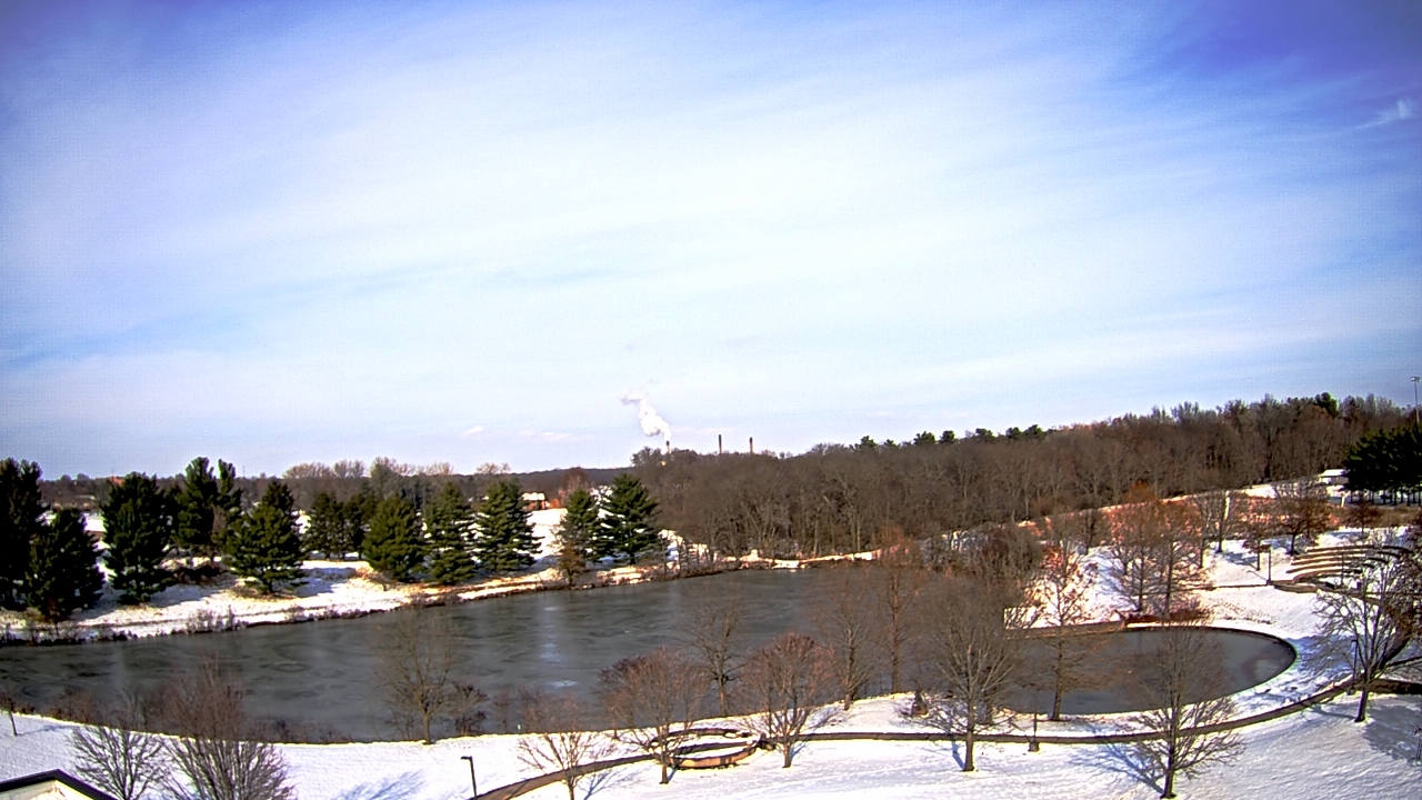 Thumbnail for current weather camera view from Lincoln Land Community College in Springfield, Illinois