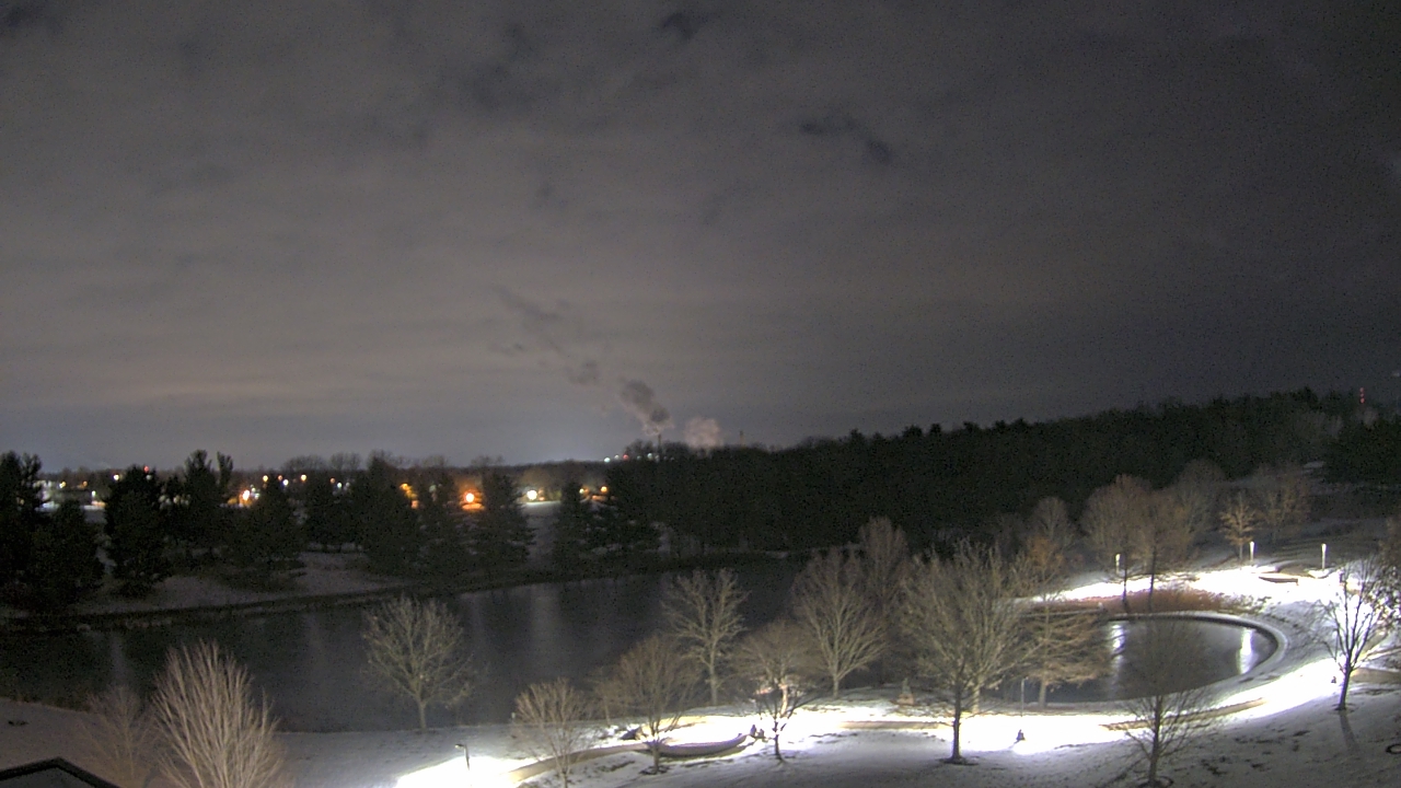 Thumbnail for current weather camera view from Lincoln Land Community College in Springfield, Illinois