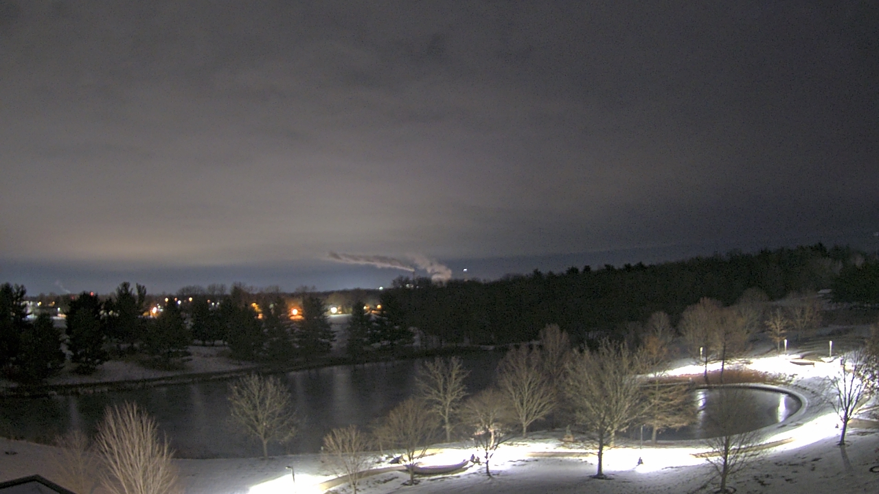 Thumbnail for current weather camera view from Lincoln Land Community College in Springfield, Illinois