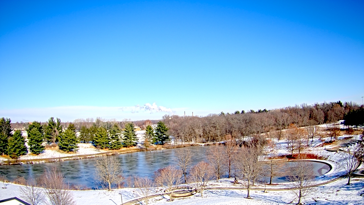 Thumbnail for current weather camera view from Lincoln Land Community College in Springfield, Illinois