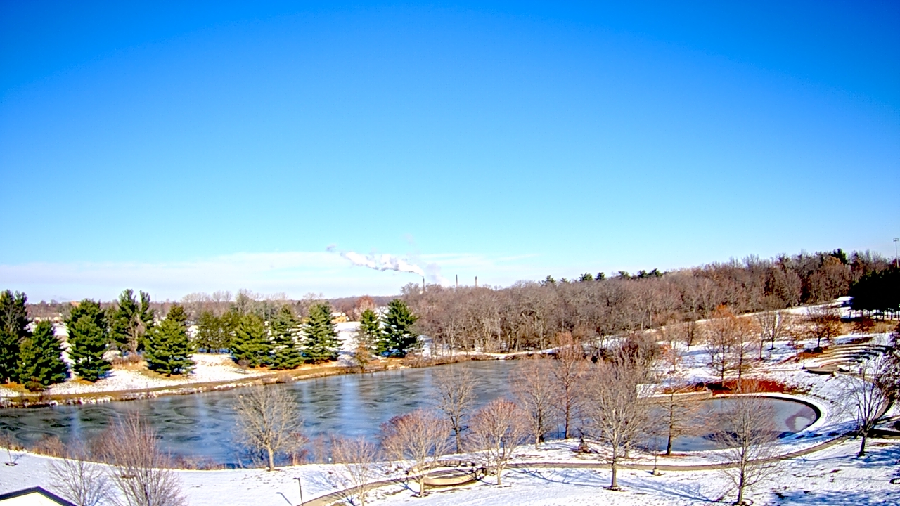 Thumbnail for current weather camera view from Lincoln Land Community College in Springfield, Illinois