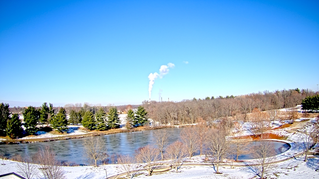 Thumbnail for current weather camera view from Lincoln Land Community College in Springfield, Illinois