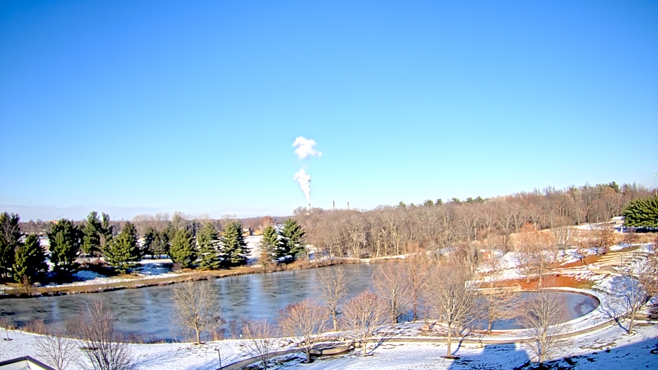 Thumbnail for current weather camera view from Lincoln Land Community College in Springfield, Illinois