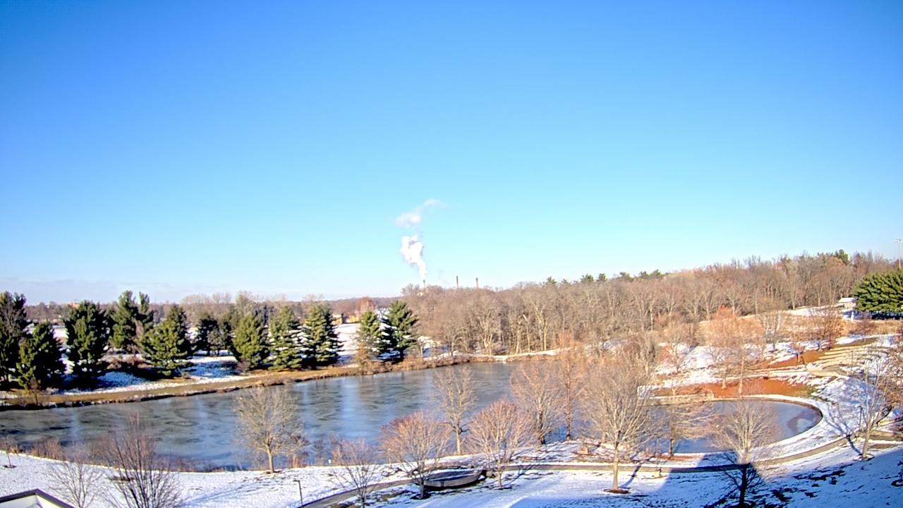 Thumbnail for current weather camera view from Lincoln Land Community College in Springfield, Illinois