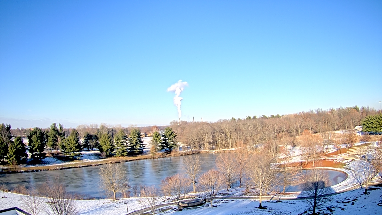 Thumbnail for current weather camera view from Lincoln Land Community College in Springfield, Illinois