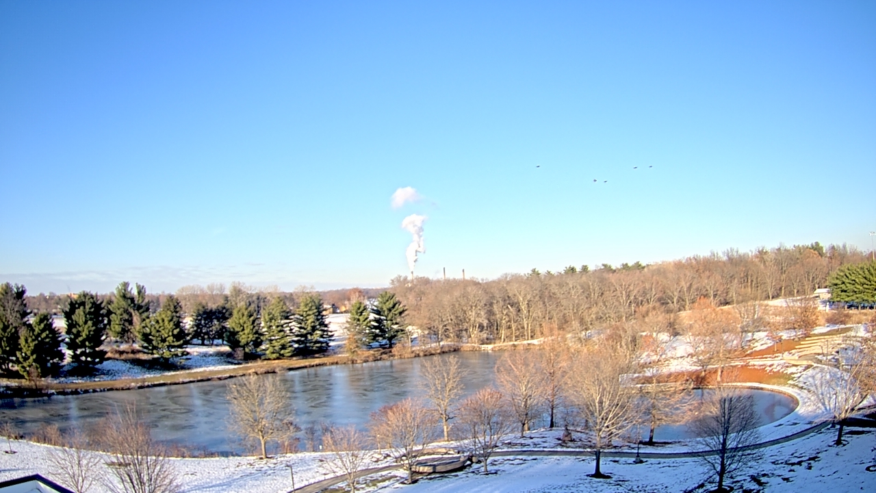 Thumbnail for current weather camera view from Lincoln Land Community College in Springfield, Illinois