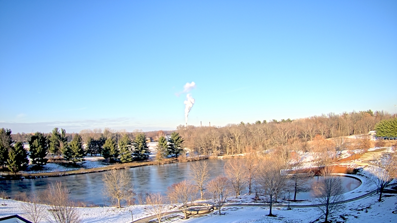 Thumbnail for current weather camera view from Lincoln Land Community College in Springfield, Illinois