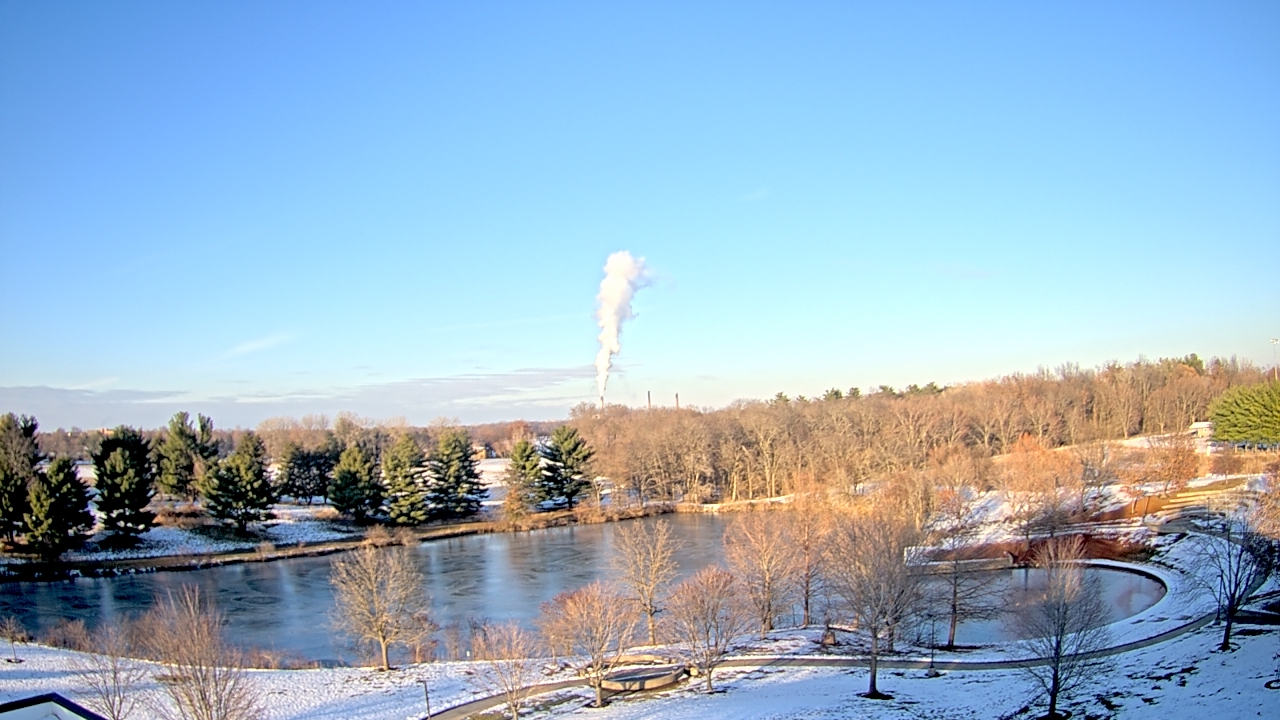 Thumbnail for current weather camera view from Lincoln Land Community College in Springfield, Illinois