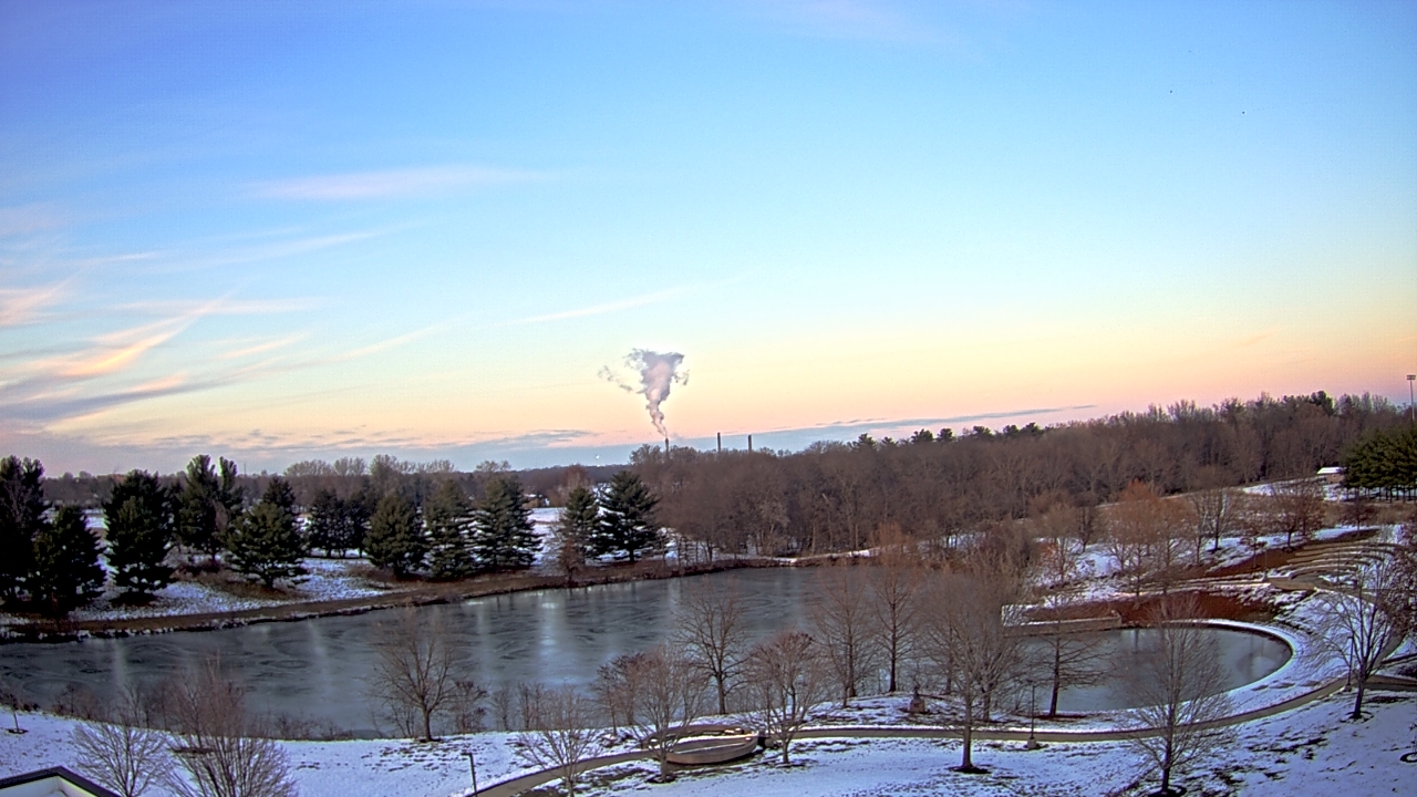 Thumbnail for current weather camera view from Lincoln Land Community College in Springfield, Illinois