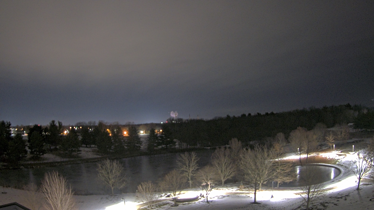 Thumbnail for current weather camera view from Lincoln Land Community College in Springfield, Illinois