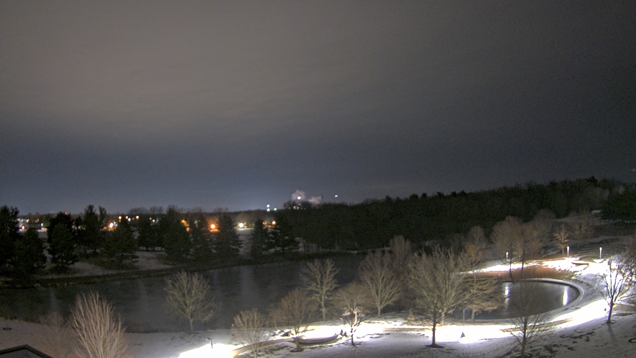 Thumbnail for current weather camera view from Lincoln Land Community College in Springfield, Illinois