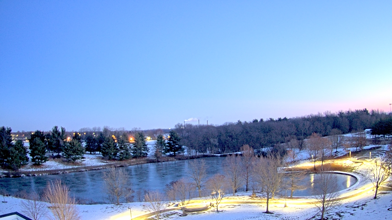 Thumbnail for current weather camera view from Lincoln Land Community College in Springfield, Illinois