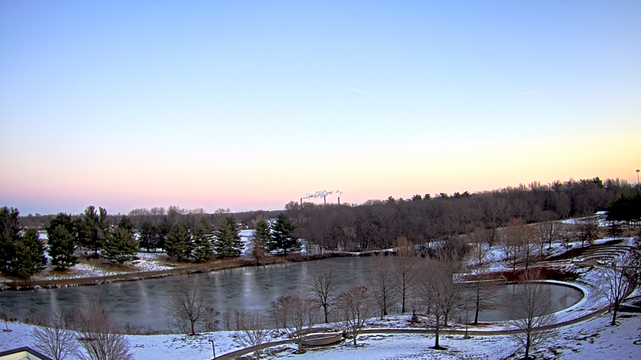 Thumbnail for current weather camera view from Lincoln Land Community College in Springfield, Illinois