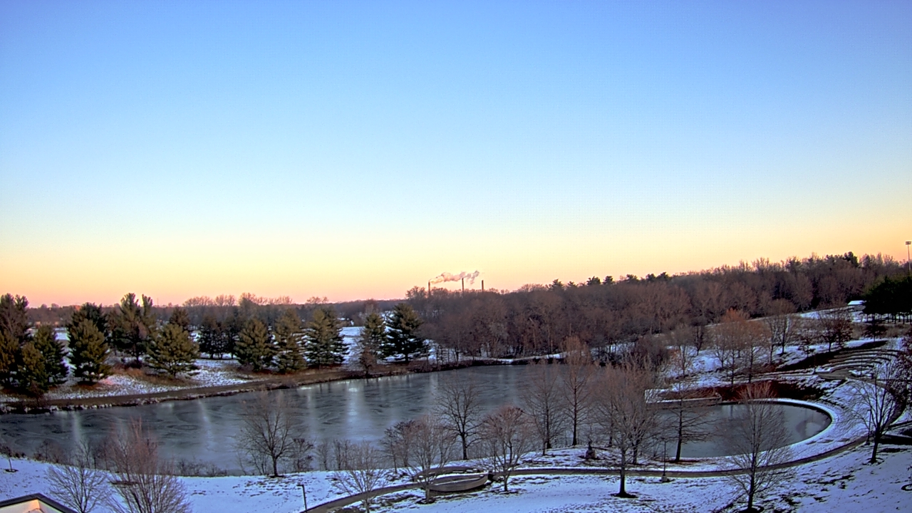 Thumbnail for current weather camera view from Lincoln Land Community College in Springfield, Illinois